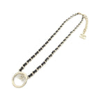 Chanel Necklace Black — view 2