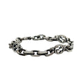 Gucci Interlocking Silver Chain Bracelet