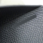 Hermes Calvi Duo Ardoise Epson Coin Case Card Gray — view 9