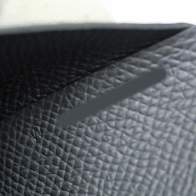 Hermes Calvi Duo Ardoise Epson Coin Case Card Gray — view 9