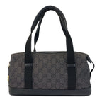 Gucci Black Gold Hardware GG Canvas 92734 Tote