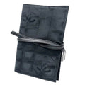 Chanel New Travel Line Pouch Case Black