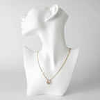 Fendi Necklace F Is Soft White Gold — view 6