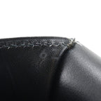 Hermes Danube 38 Briefcase 6 Z Calf Black Gold Hardware V Business Bag — view 9