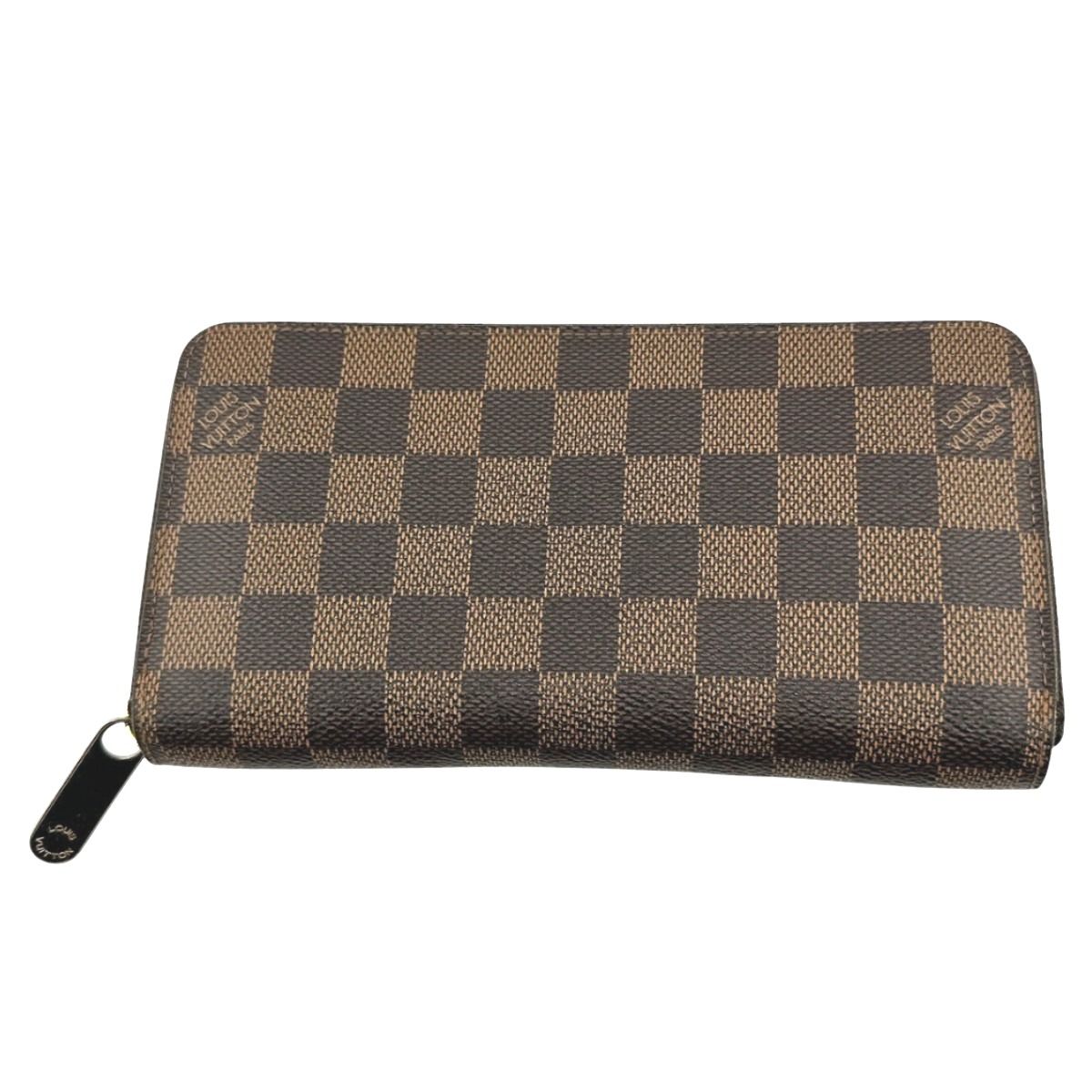 Louis Vuitton Damier Round Zipper Zippy Wallet Long — view 2