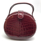 Loewe Leather Croco 2-Way Hand Bag — view 3