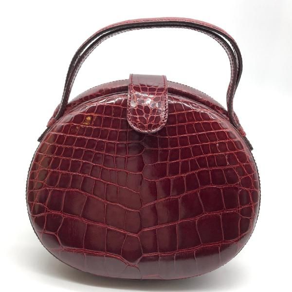 Loewe Leather Croco 2-Way Hand Bag — view 3