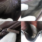 Gucci Bifold Wallet Sima Leather Dark Brown Long Small Accessories — view 8