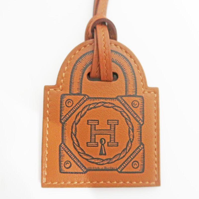 Hermes Necklace H Curiosity Cadena Leather Accessories — view 9