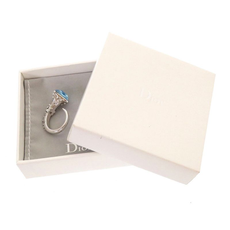 Dior Ring Metal 13 Blue — view 6
