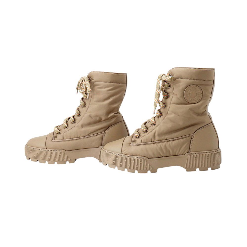 Hermes Boots Fresh Fabric 37 Short Shoes — view 2