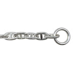 Hermes Bracelet Chaine D'ancre TGM B 011 AG 925 11 Frames Silver — view 5