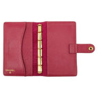 Chanel Coco Mark Notebook Cover 5 Hole Pink Caviar Leather — view 7