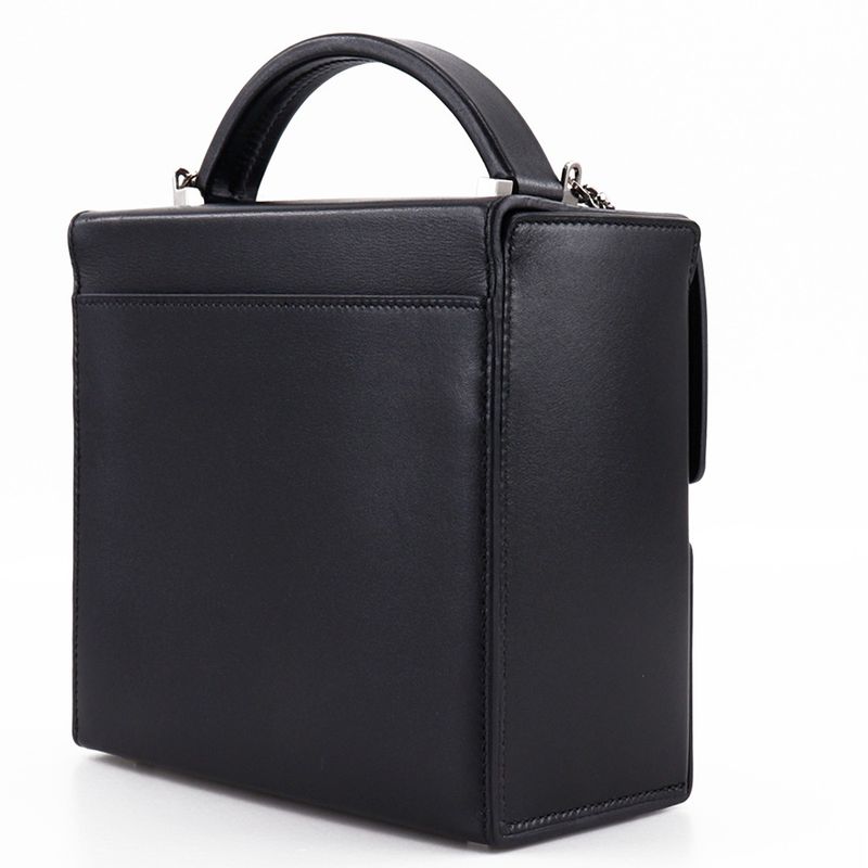 Hermes Cinetic 2-Way Leather Black a Shoulder Bag — view 3