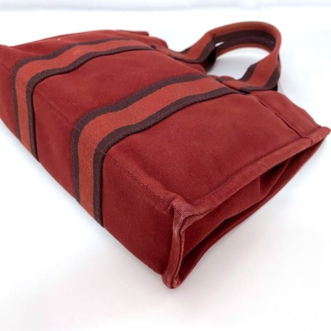 Hermes Handbag Fourre Tout PM Red — view 7