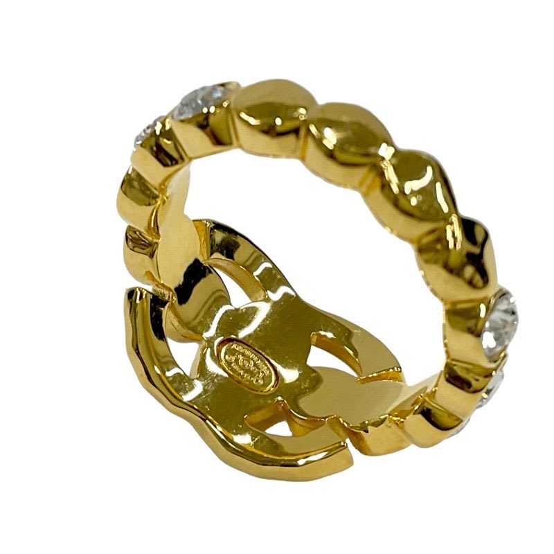 Chanel Ring Coco Mark Rhinestone — view 6