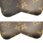 Louis Vuitton Monogram Pochette Cles 2025 Brown Coin Case Wallet 0460 — view 6