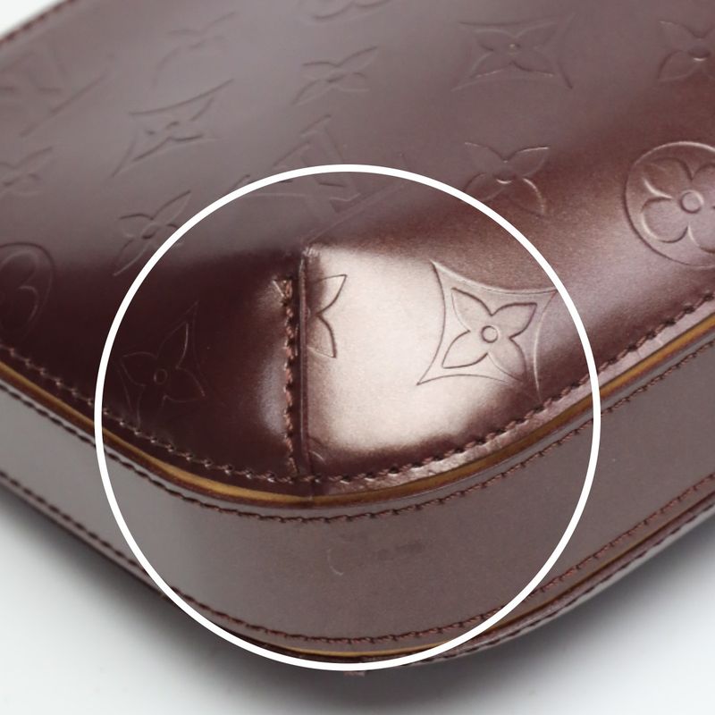 Louis Vuitton Monogram Matte Mini Bag Faula Handbag Violets — view 7