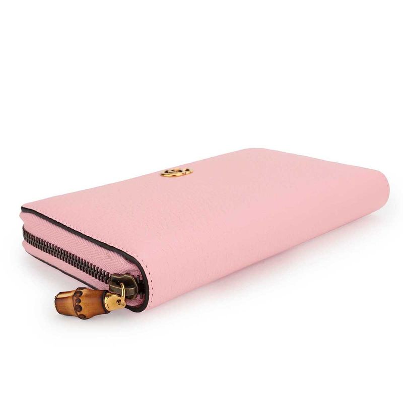 Gucci Long Wallet GG Marmont Pink — view 3