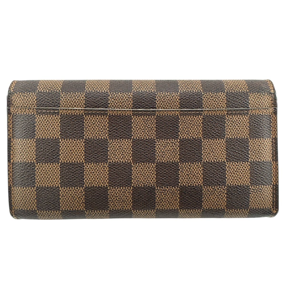 Louis Vuitton Damier Round Zipper Portefeuille Sarah Long Wallet — view 2