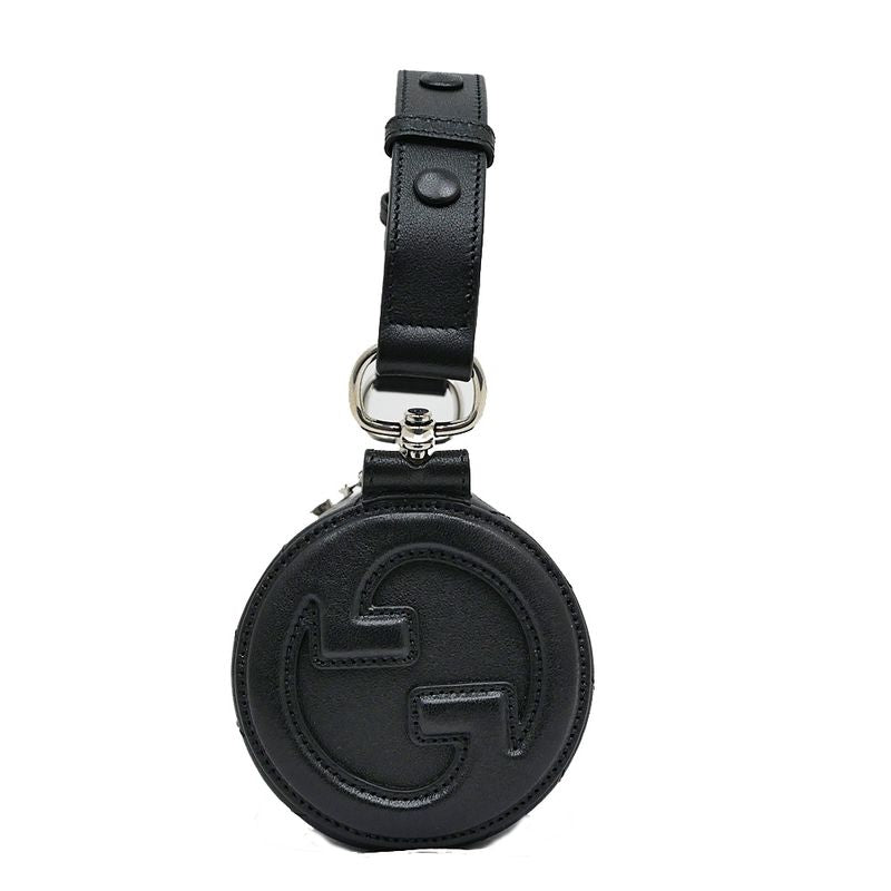 Gucci Blondie Mini Shoulder Bag one Black Leather — view 6