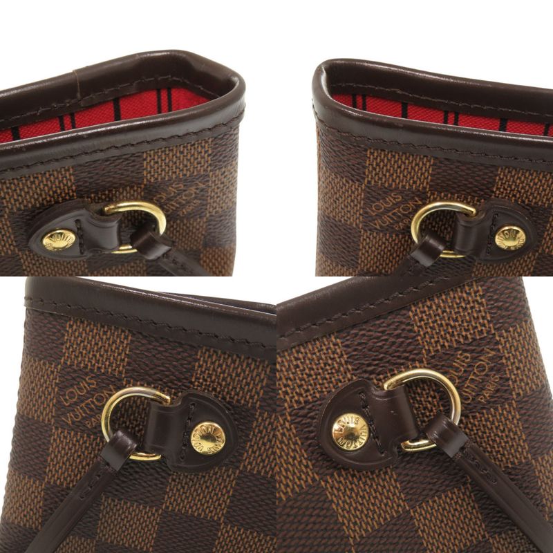 Louis Vuitton Neverfull PM Damier Brown Tote Bag 1294 — view 9
