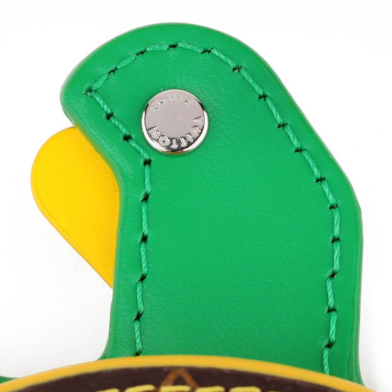 Louis Vuitton Key Holder Keyholder Turtle Brown Green — view 8