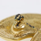 Chanel Coco Mark Quilted Gold Plated 31.4 g Brooch — view 6
