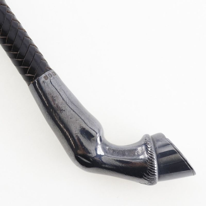 Hermes Whip Horseshoe Leather and Metal Brown Miscellaneous — view 3