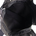 Hermes Her Line Herbag MM Silver Hardware Canvas Tote Bag With H Logo Serie Button — view 9