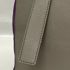 Saint Laurent 2-Way Bag Gray Purple Muse — view 7
