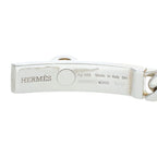 Hermes Kelly Grumet Silver Bracelet — view 4