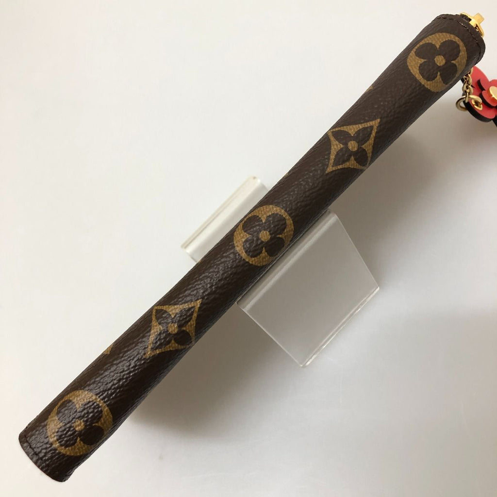 Louis Vuitton Long Wallet Monogram Portefeuille Clemence Flower Charm — view 7