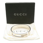 Gucci G Logo Cutout Silver 925 Bangle 0976 — view 3