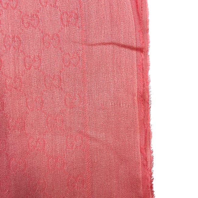 Gucci Shawl Pink Cleaned — view 9