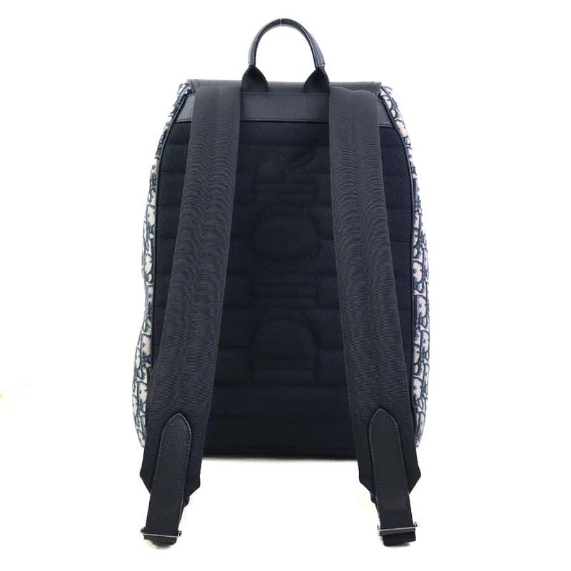 Christian Dior Backpack Oblique Saddle — view 3
