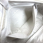 Chanel Handbag CC Coco Logo Leather Canvas Beige — view 6