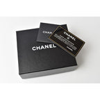 Chanel Foldable Wallet with Double Hooks Black — view 3