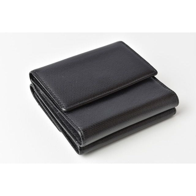 Chanel Foldable Wallet with Double Hooks Black — view 4