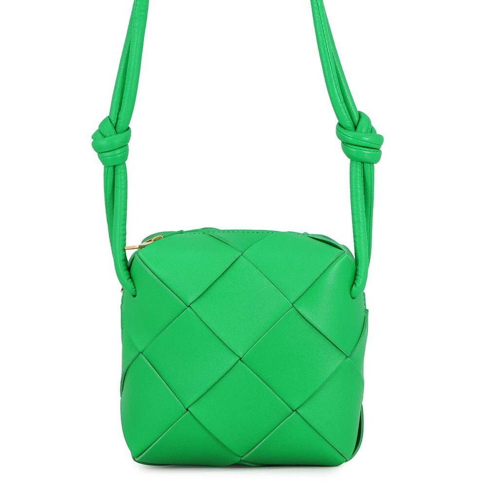 Bottega Veneta Shoulder Bag Maxi Intrecciato Mini Cassette Lambskin