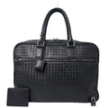Bottega Veneta Super Intretchart Business Bag Black