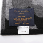 Louis Vuitton Scarf Echarpe Military Wool — view 2