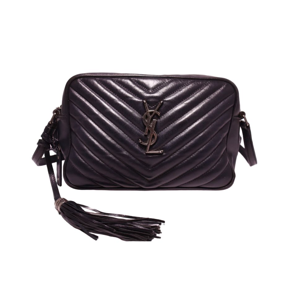 Saint Laurent Lambskin Shoulder Bag