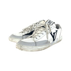 Louis Vuitton Charlie Line White Multicolor Leather Sneakers Low Cut