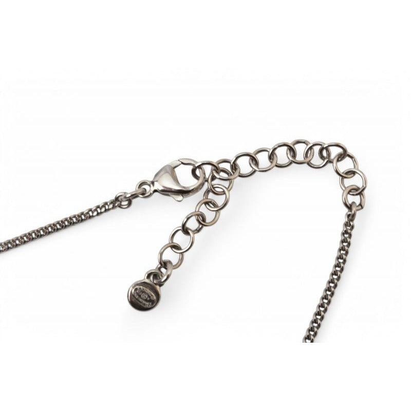 Chanel 2-Way Coco Mark CC Rhinestone Silver A12 — view 3