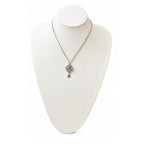 Chanel 2-Way Coco Mark CC Rhinestone Silver A12 — view 6
