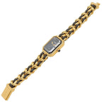 Chanel Watch Premiere M Black Leather — view 3