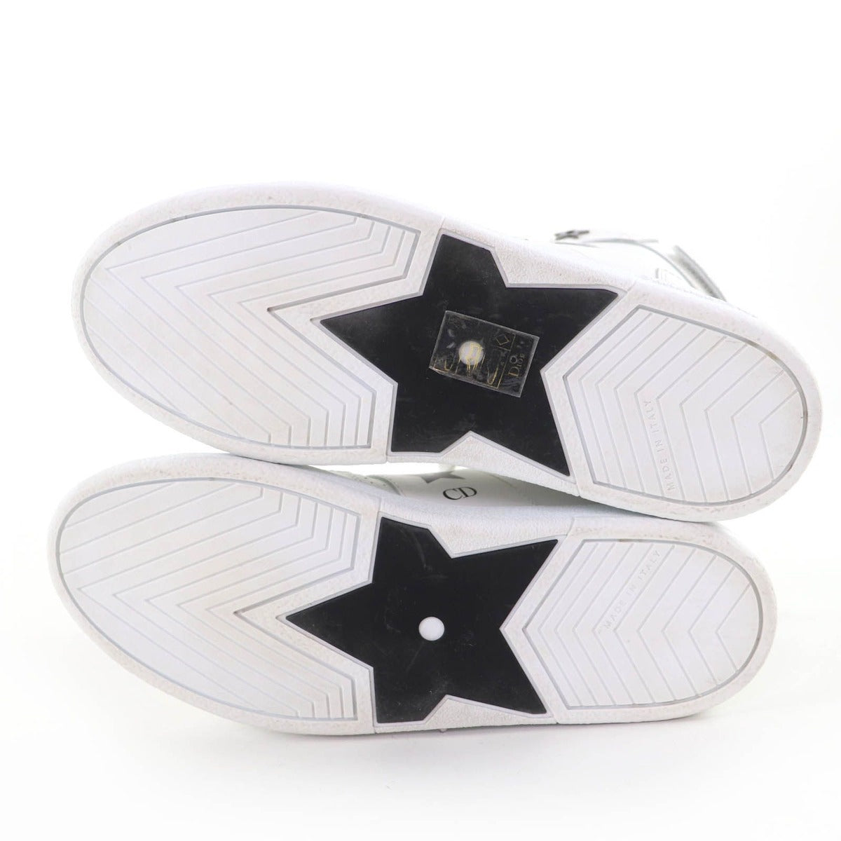 Dior Star Leather High Cut Sneakers White 36.5 — view 7