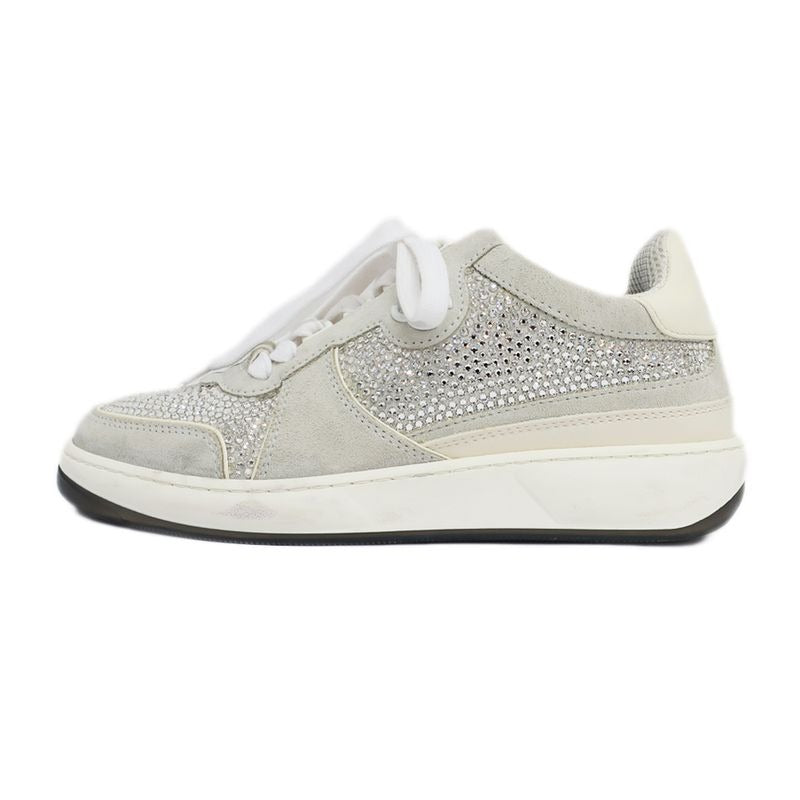 Chanel Sneakers Sequins White Size 36 Coco