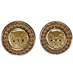 Chanel Accessories Vintage Owl Motif GP Gold